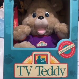  1993 TV Teddy Bear Television First Interactive Talking VintageThe Berenstain